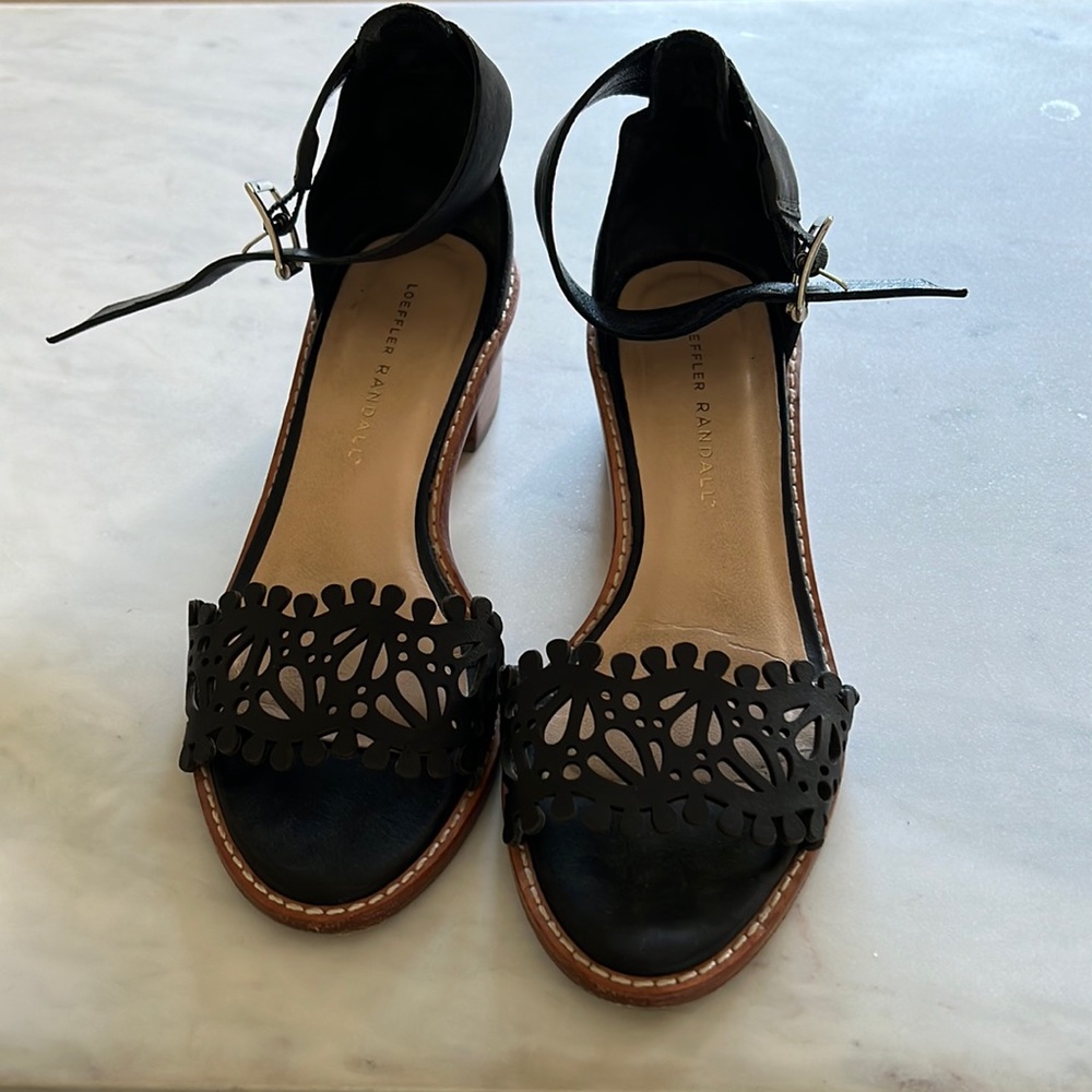 Loeffler Randall Hopie City Laser Cut Sandals